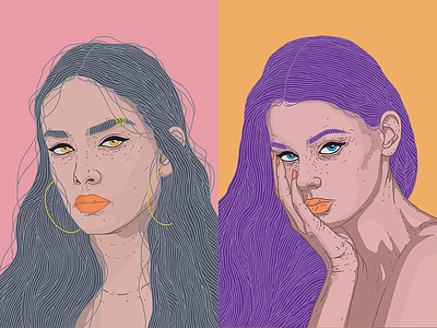 Illustrated (freehand) Portraits