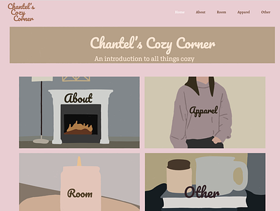Website home page graphic design home page illustration sample web web design