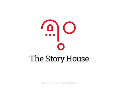 The Story House Logo brand logo iconic logo logo design logo type