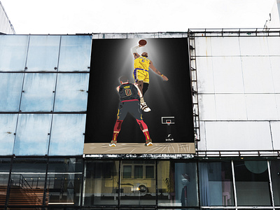 Lebron James just put Kevın Love on a poster!