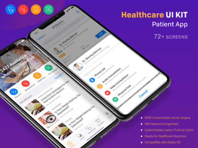 Healthcare UI KIT 1 mg appointment clinics doctor app doctor appointment hospital medical app medicine app medicos app nearby shopping