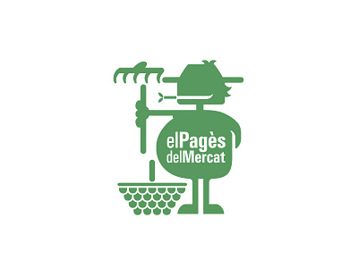 Brand "el Pagès del Mercat" branding ecommerce fruits market naming organic vegetables