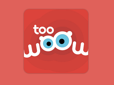 "Too Woow", Icon App Desing app design funny icon mobile