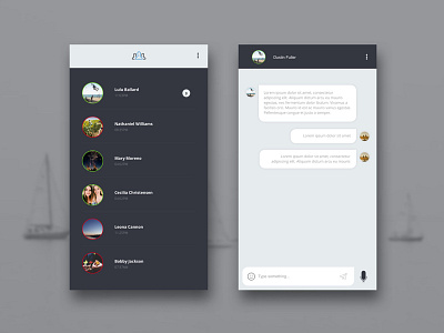 Daily UI #013 - Direct Messaging