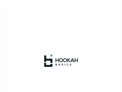 hookah basics graphic design logo