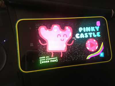 Pinky Castle arcade castle cute game phone pink pinky space windows wp8
