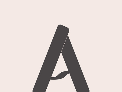 Basic design of "A" logo