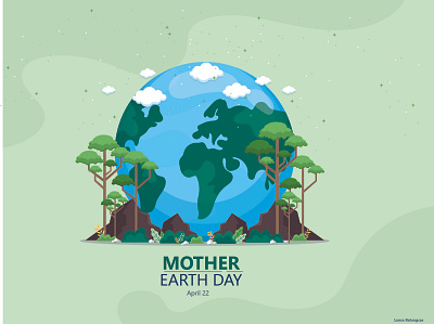 Mother Earth Day! adobe illustrator graphic design illustration logo