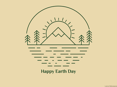 Earth Day adobe illustrator graphic design illustration logo