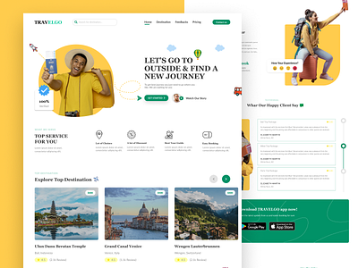 Travelgo web design