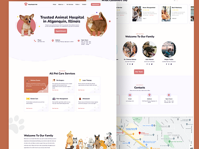 petcare homepage