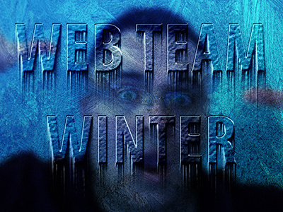 Winter is coming fun text