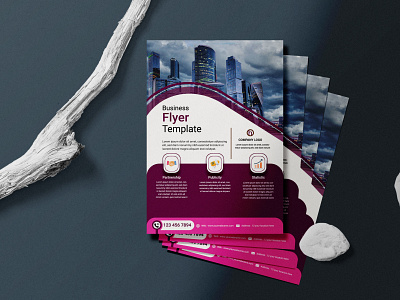 Flyer design branding brochure corporate design flyer graphic design illustration logo typography vector