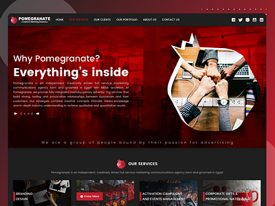 Pomegranate Website