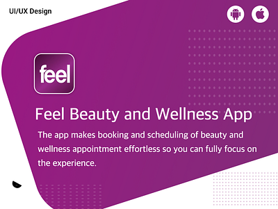 Feel Beauty APP application branding design figma graphic design logo ui uiux