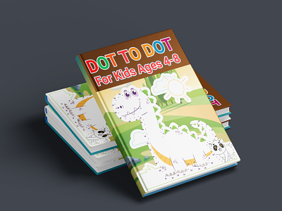 Dot to Dot Book 3d activity book animation bookcover branding cover design design dot to dot book graphic design illustration logo maze book motion graphics ui
