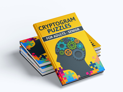 Cryptogram Puzzles 3d activity book animation bookcover branding cover design cryptogram puzzles graphic design illustration logo motion graphics ui