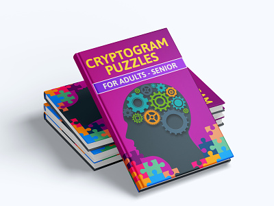 Cryptogram Puzzle 3d activity book animation bookcover branding cover design cryptogram puzzle design graphic design illustration logo maze book motion graphics ui