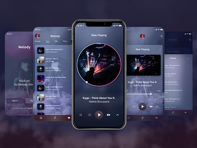 Music App 009 app daily ui 009 dailyui design mobile mobile app mobile ui music music app music player ui ux