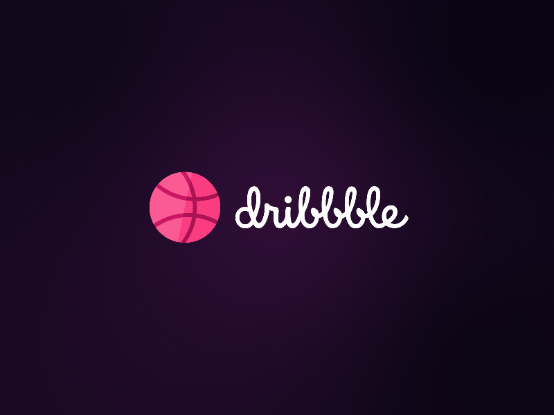 Dribble Invite animation dribbble invite ticket