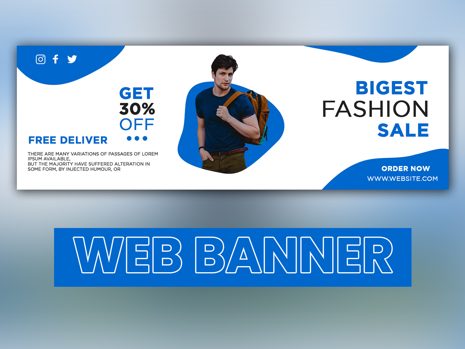 web banner website banner design banner design by Amir manzoor on