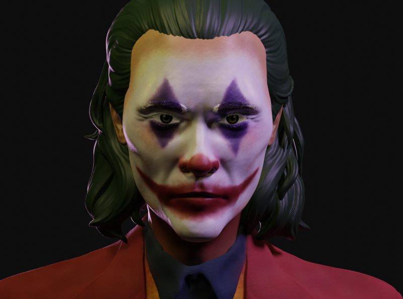 Joker - Zbrush by Alec Calvo on Dribbble