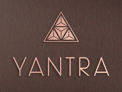 Yantra logo vegan chocolates design
