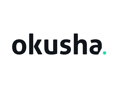 Okusha. black design illustrator logo okusha south africa websites