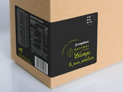 Hemptons packaging box cannabis cbd design hemp packaging
