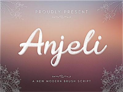 Anjeli Font Script Brush