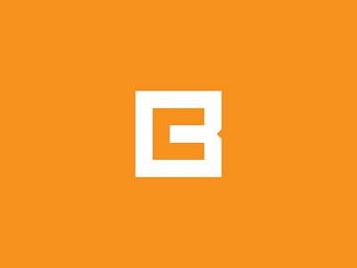 CB Monogram brand counter form form grid letters logo monogram personal branding