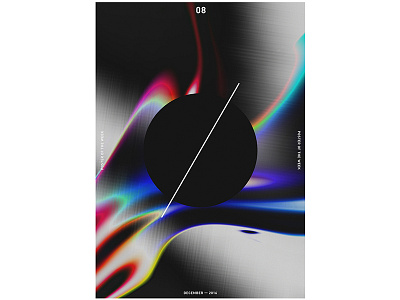 POTW 08 ― DEC. 2016 artdirection cooldesign design designposter designtrends graphic graphicdesign minimalism modernart poster print