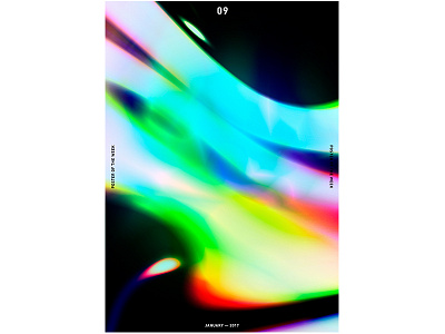 POTW 09 ― JAN. 2017 artdirection cooldesign design designposter designtrends graphic graphicdesign minimalism modernart poster print