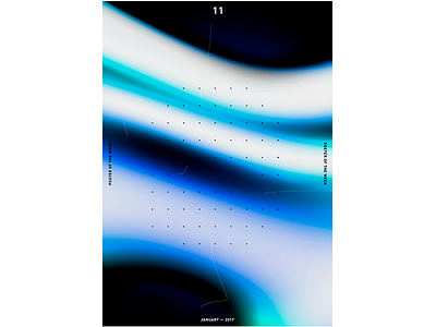 POTW 11 ― JAN. 2017 artdirection cooldesign design designposter designtrends graphic graphicdesign minimalism modernart poster print