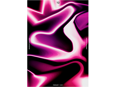 POTW 12 ― FEB. 2017 artdirection cooldesign design designposter designtrends graphic graphicdesign minimalism modernart poster print