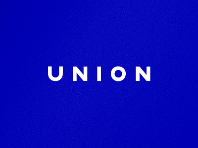 Brand Identity for Union - Personal Project