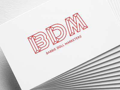 Brand Identity for BDM brandidentity branding design graphicdesign lettering logo logotype minimalist moderndesign print stationary typography