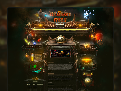 New Dragon Nest! Game interface