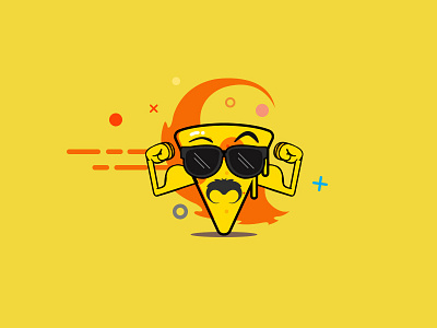 Prosto Pizza delivery design logo pizza site