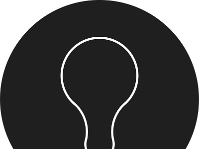 Golden ratio bulb icon design graphic design illustration logo vector