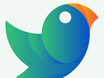 Golden ratio bird design graphic design illustration logo vector