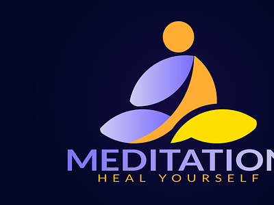 Meditation (Golden ratio) design graphic design illustration logo vector