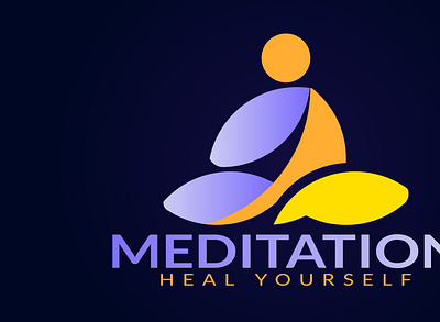 Meditation (Golden ratio) design graphic design illustration logo vector