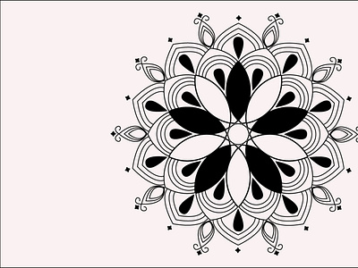 Mandala design graphic design illustration logo vector