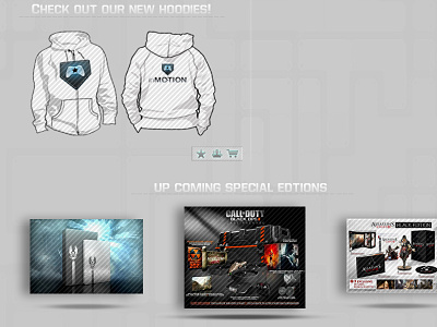 inmotion gaming 2 4 apparel assassin bar black call creed design duty gaming halo hoodie inmotion layout net of ops social stripe web white work