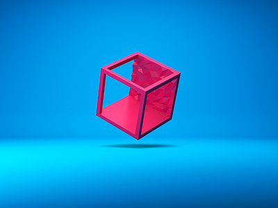 Geometric Series 1/3 cinema4d cube geometric lowpoly polygon