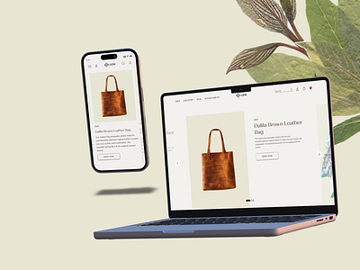 Lucra Leather: Responsive Ecommerce Website Design