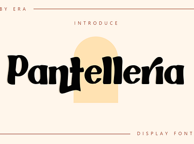 pantelleria design font font black script