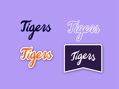 Tigers Lettering