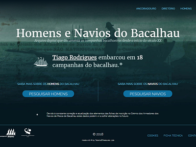 Homens e Navios do Bacalhau cod fish fishermen heritage portugal sea